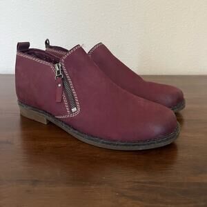 Hush Puppies Mazin Cayto boots in burgundy